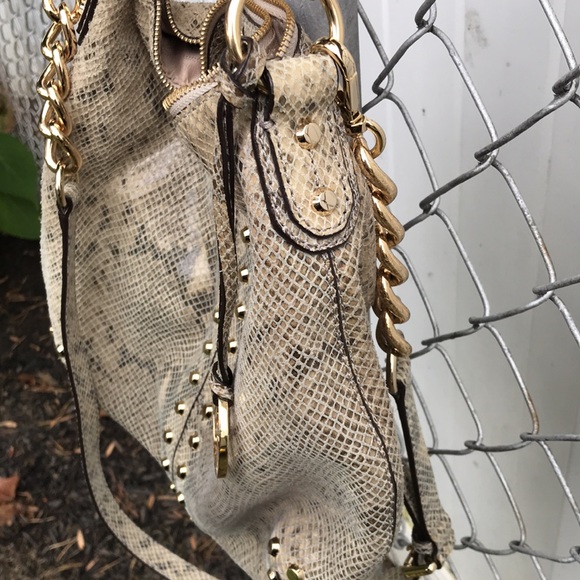 Michael Kors python Uptown Astor Crossbody/shoulder bag - Picture 1 of 11